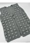 Handmade Pearl Flower Embroidered Knitted Dowry Gift Women's Vest