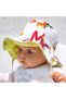 Double Sided Tied Linen Look Baby Bucket Hat - 2