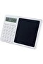 12-digit desk calculator with LCD, time display & erasable writing table,perfect for office & school - 3