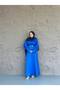 Zara Satin Hijab Women's Special Occasion Dress Cobalt Blue