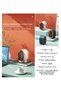 Portable 1200W mini heater for rooms up to 300 sq ft – ideal for bedroom, office, or camping - 2