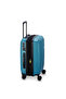 Anvers 55 cm Expandable 4 Double-Wheeled Small Cabin Suitcase Trolley - Teal Blue - 7