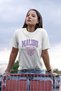 Malıbu Beach Printed / Women's Multicolor T-Shirt 100% Cotton Regular Fit Comfortable Fit