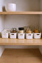 Set of 6 Storage Container Organizer White Plastic Multipurpose Organizer - 3