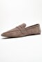 Rubra Mink Suede Genuine Leather Women's Loafer Shoes - 4