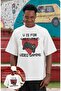 Unisex V Is for Video Gamig Printed T-Shirt, Oversize Funny Gaming Themed Crew Neck T-Shirt