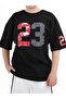 Children's 23 Written Oversize Cotton T-Shirt - 3