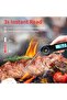 Digital Meat Thermometer, Instant Read Food Thermometer with Backlight LCD Screen, Foldable L - 3