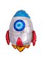 9 Year Old Astronaut Birthday Rocket Galaxy Spaceship Themed Birthday Full Set with Black Number Balloons - 4