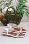Guja 24Y152-17 Anatomical Comfortable Non-Slip Sole Beaded Stone Women's Sandals - 5