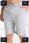 Men's Button Detailed Double Leg Shorts Jogger - 4