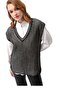 Black Carrying Pattern Knitwear Sweater - 4