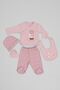 Organic Cotton Cute Duck Patterned 5 Piece Newborn Hospital Release Bodysuit Set in Basket
