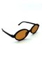 Umbrella Orange Oval Women's Sunglasses |   54 Ekartman and Uv400 Protection - 3