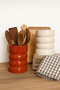 17 cm Handmade Spoon Holder (Tile)