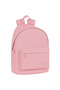Rucsac Basic Pink, buzunar laptop/tableta, 31x41x16 cm