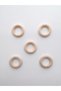 Mini Wooden Ring 50 Pieces 3cm Pacifier Strap - 2
