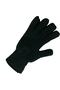 Quality Knitwear Women's Black Knitted Gloves - 2