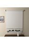 Roller Blinds White Beaded 90X260