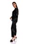Women's Black 6-Piece Nightgown Set T3076 - 6