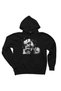 Che Guevara Black Zippered Hooded Sweatshirt