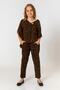Girl's Mustard Shalwar Pants