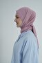 Women's Hijab Cotton Combed Shawl Lilac - 18