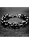 Men's Gray Steel King Model Bracelet - 2