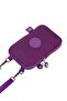 Crinkle Waterproof Shoulder Bag Women Purple Size: 19 Width: 12cm - 5