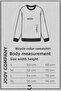 Black Plain Basic Crew Neck Sweatshirt - 3