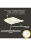 Genuine Leather Shoe Heel Anti-Shock Pad, Sponge-Filled Adhesive Heel Back Insoles, Cream - 2