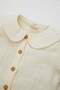 Baby Girl School Baby Collar Long Sleeve Buttoned Muslin Shirt D2857A524Au - 2