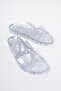 Summer Women's Jelly Transparent Glass Flat Slippers-Mstb188-Cm