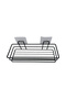 Metal Iron Bathroom Shampoo Cabinet Lid Rack Adhesive Organizer Wall Organizer Shampoo Dispenser - 8