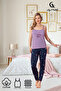 Women's Cotton Luxury Cami Pajama Set - 3