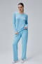 Lily 1St Quality Bamboo Lycra Women's Long Sleeve Pajamas Suit - 2