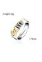 Anime Jojo's Ring Kujo Jotaro Adjustable Opening Ring Unisex Cosplay Accessories - 7