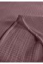 100% Natural Cotton 4 Layer Muslin Luxury Double Pique Set Dusty Rose 200X230Cm - 4
