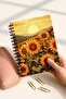 School Notebook Set with Spiral Checkered, A5 Size 50 Sheets 100 Sheets Set of 4, Set with Sheets - 4