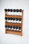 Dizayn Blossom 18-Piece Spice Rack Set, Spice Rack Set with Wooden Stand - 6