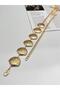 Gold Chain Belt with Mussel Figure Women's Belt Dress Belt Shirt Belt Coat Belt