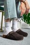 Women's Cork Sole Eva Winter Closed Front Felt Sabo Outdoor Daily Casual Home Sandals Flat Slippers - 2