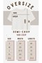 Women's White Semi Crop Cat T-Shirt – Oversize Relaxed Fit Meow Printed T-Shirt - 6