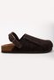 Women's Cork Sole Eva Winter Closed Front Felt Sabo Outdoor Daily Casual Home Sandals Flat Slippers