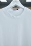 Round Neck Zero Sleeve Combed Cotton Underwear -White - 4