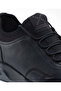 Men's Black Genuine Leather Sneaker Shoes 5Y1Ua18231 - 5