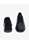 Men's Black Genuine Leather Sneaker Shoes 5Y1Ua18231 - 7