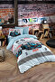Single Young Boy Duvet Cover Set Race