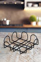 Black Metal Stainless Napkin Holder Napkin Organizer - 2