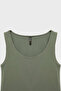 Slim Fit U Neck Basic Undershirt - 7
